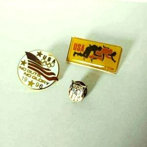 Vintage U.S. Olympic Lapel Pins Bundle